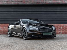 2010/10 REG ASTON MARTIN DBS VOLANTE V12 6.0L BLACK CONVERTIBLE - ONCE OWNED BY STEVEN GERRARD