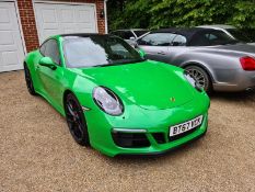 2017/67 REG PORSCHE 911 CARRERA GTS PDK 3.0L GREEN COUPE 450 BHP SEMI AUTO GEARBOX *NO VAT*