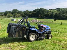 ISEKI SXG19 RIDE ON LAWN MOWER HIGH LIFT COLLECTOR, RUNS WORKS & CUTS, YEAR 2010 *PLUS VAT*