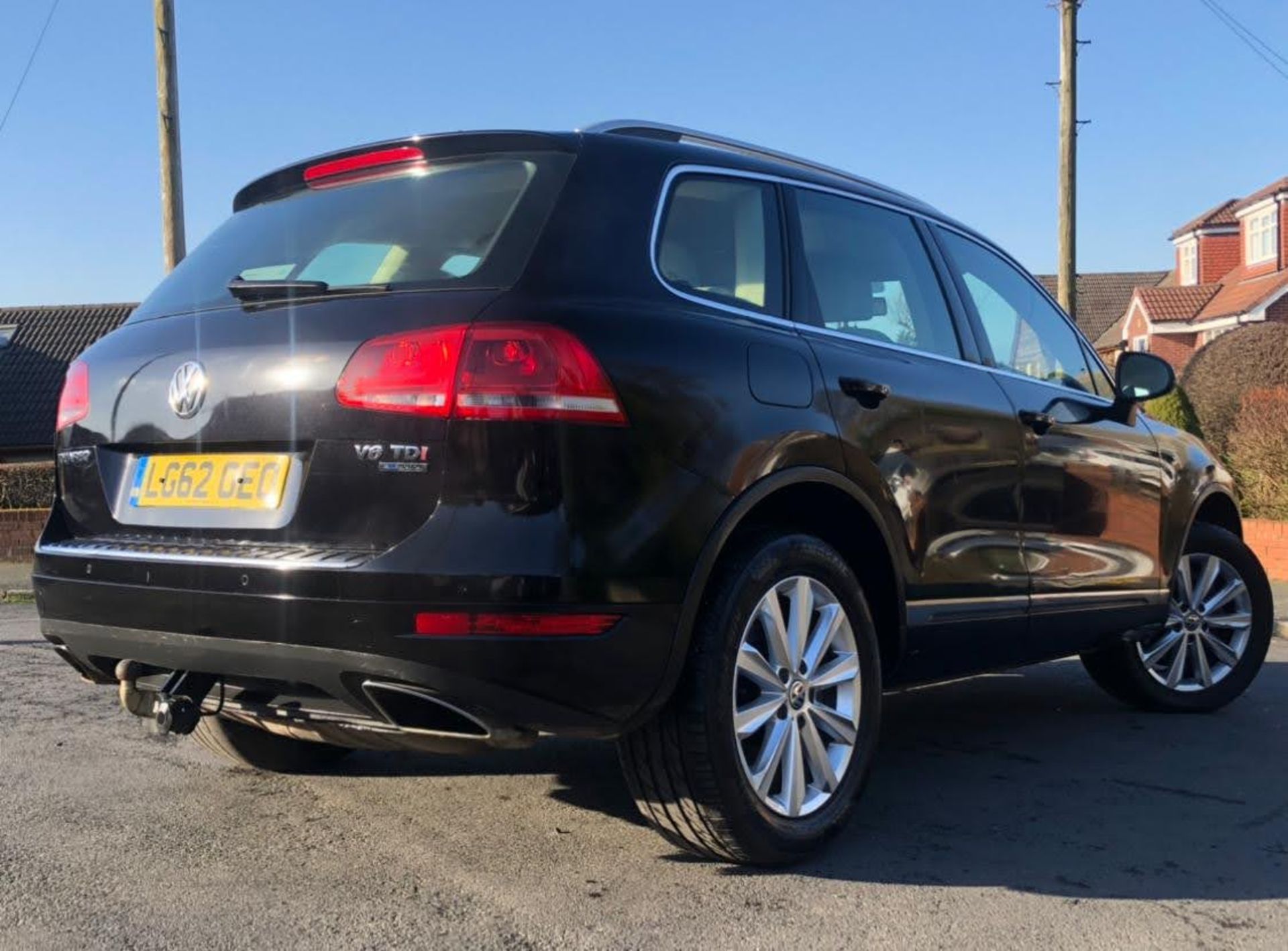 2012/62 REG VOLKSWAGEN TOUAREG V6 SE TDI BLUEMOTION TECHNOLOGY 3.0 DIESEL AUTOMATIC 250 BHP *NO VAT* - Image 4 of 17