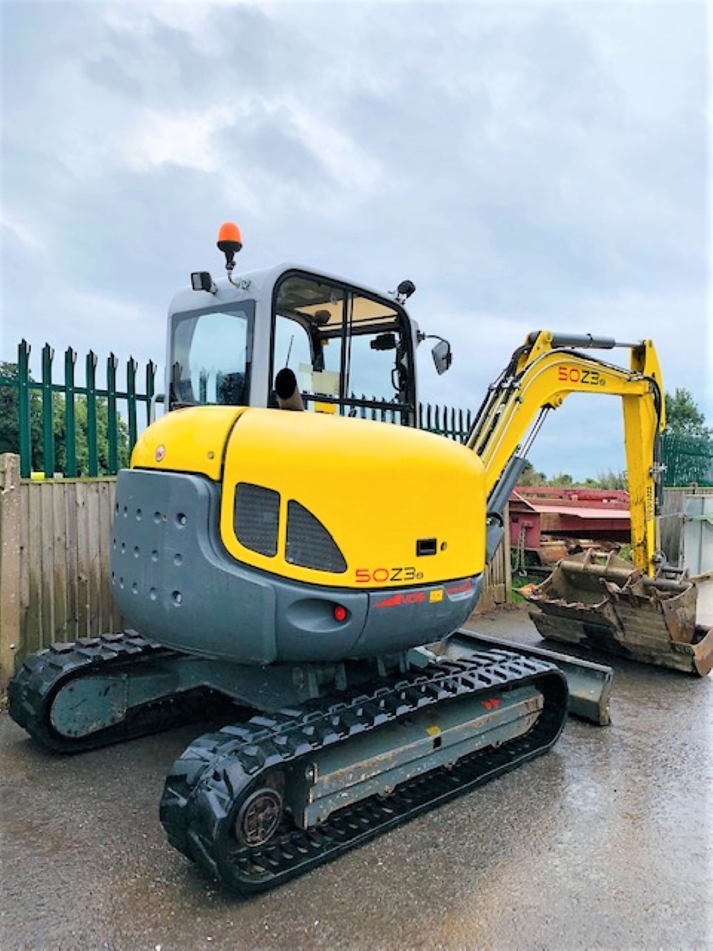 WACKER NEUSON 50Z3 VDS RUBBER TRACKED CRAWLER DIGGER / EXCAVATOR, YEAR 2015, 2108 HOURS *PLUS VAT* - Image 4 of 17