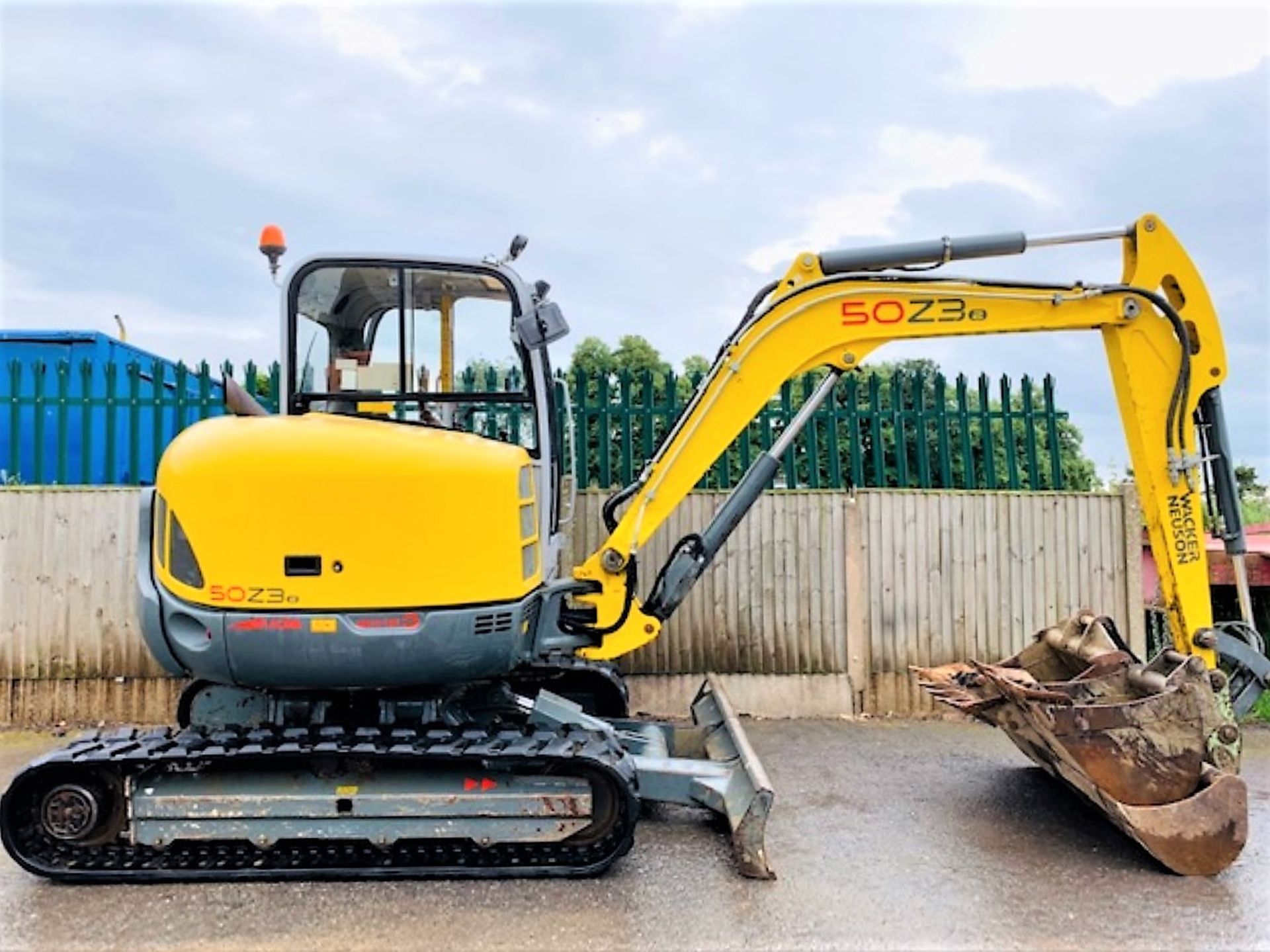 WACKER NEUSON 50Z3 VDS RUBBER TRACKED CRAWLER DIGGER / EXCAVATOR, YEAR 2015, 2108 HOURS *PLUS VAT* - Image 6 of 17