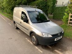 2010/10 REG VAUXHALL COMBO 1700 CDTI 1.25 DIESEL VAN, SHOWING 3 FORMER KEEPERS *NO VAT*