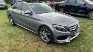 2015/15 REG MERCEDES-BENZ C220 AMG LINE PREMIUM BLUETEC 2.2 DIESEL 7 SPEED AUTOMATIC *NO VAT*