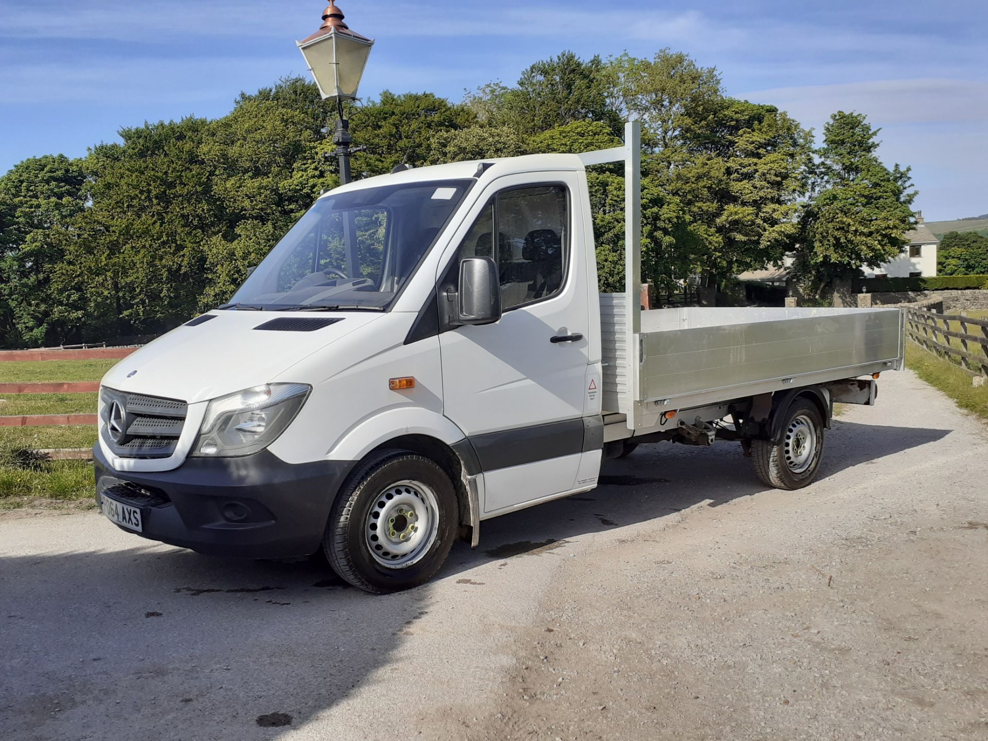 2014/64 REG MERCEDES-BENZ SPRINTER 313 CDI MWB DROPSIDE LORRY, 1 PLC OWNER FROM NEW, - Image 3 of 6