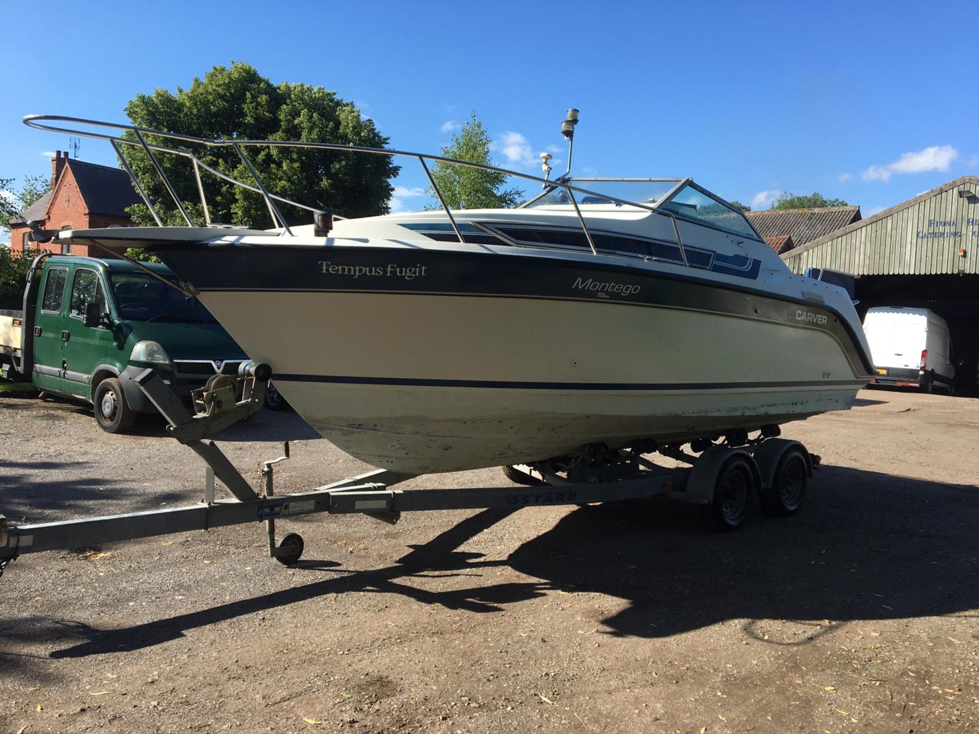 CARVER MONTEGO TEMPUS FUGIT BOAT, VOLVO 4 CYLINDER PENTERA, 4 BIRTH, GPS/ LOG, HOB, STOVE *NO VAT* - Image 3 of 21