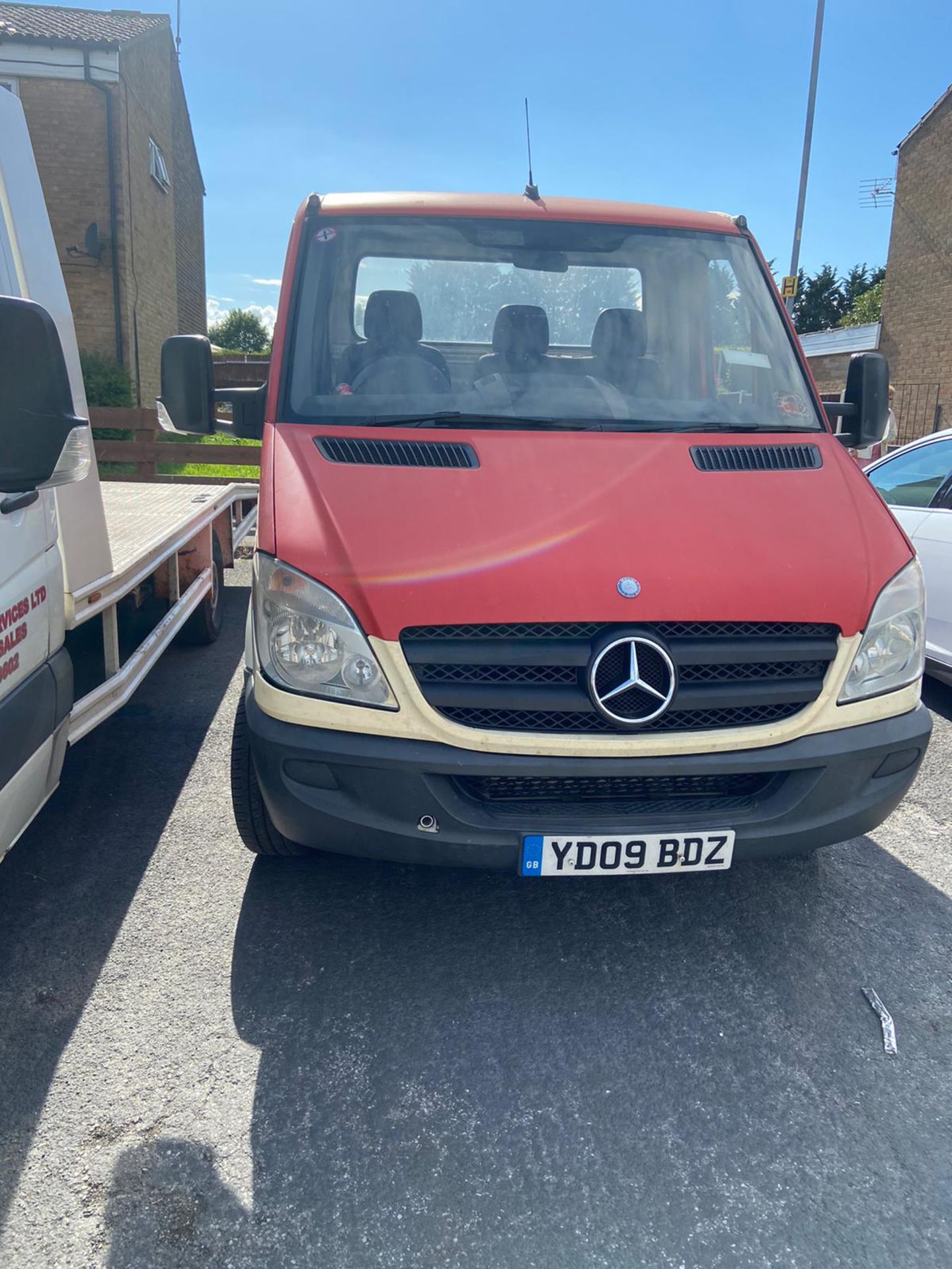 2009/09 REG MERCEDES SPRINTER 311 CDI LWB CHASSIS CAB 2.2 DIESEL 110 BHP, SHOWING 1 FORMER KEEPER