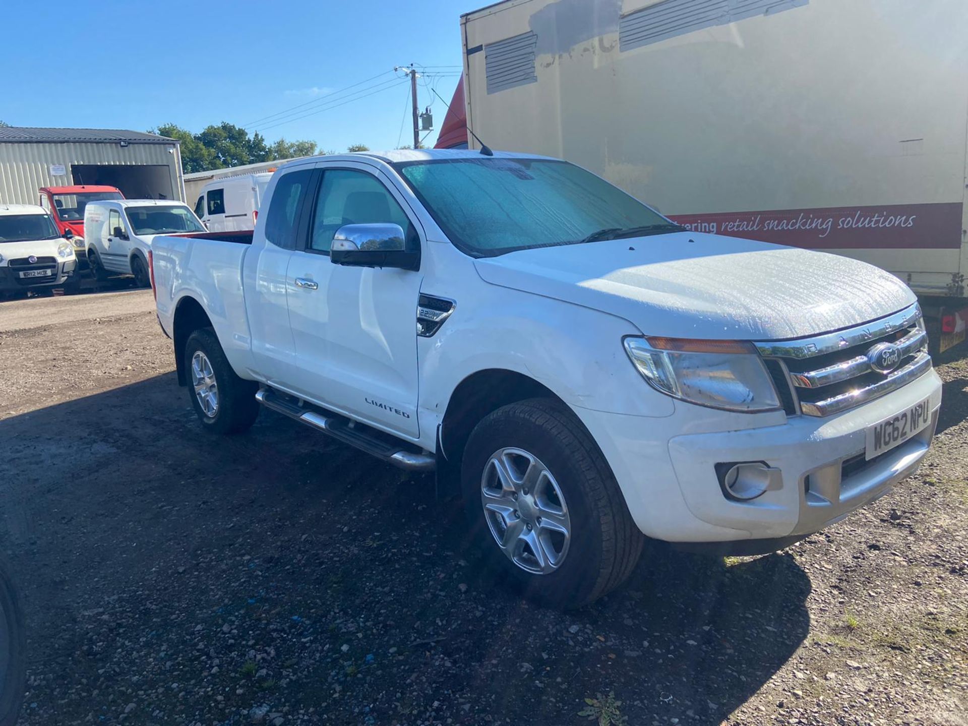 2013/62 REG FORD RANGER LIMITED 4X4 DCB TDCI 2.2 150 BHP PICK-UP, SHOWING 1 FORMER KEEPER *NO VAT*