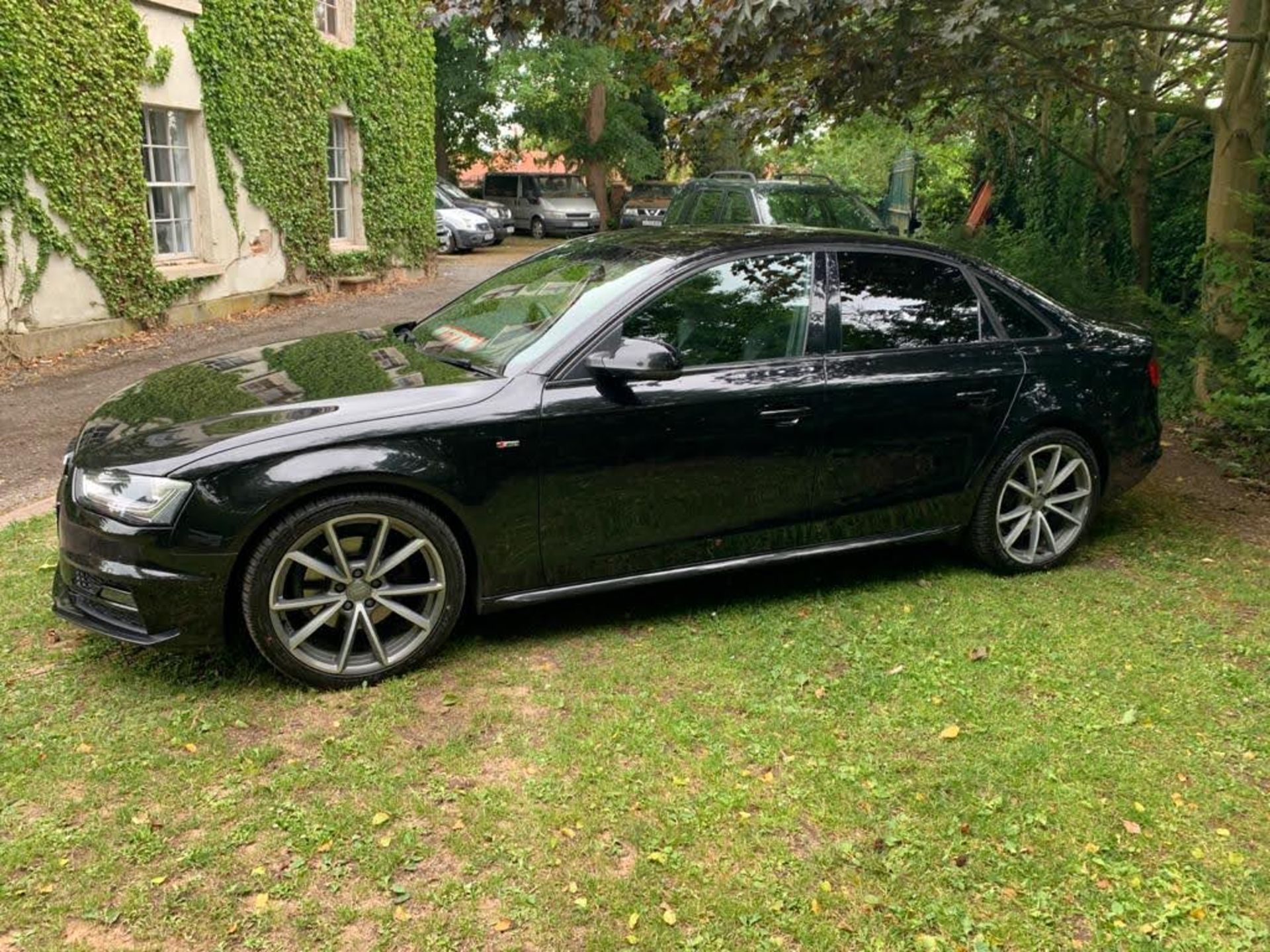 2015/15 REG AUDI A4 S LINE BLACK EDITION PLUS TDI CVT AUTOMATIC 2.0 DIESEL BLACK 4 DOOR SALOON - Image 4 of 20