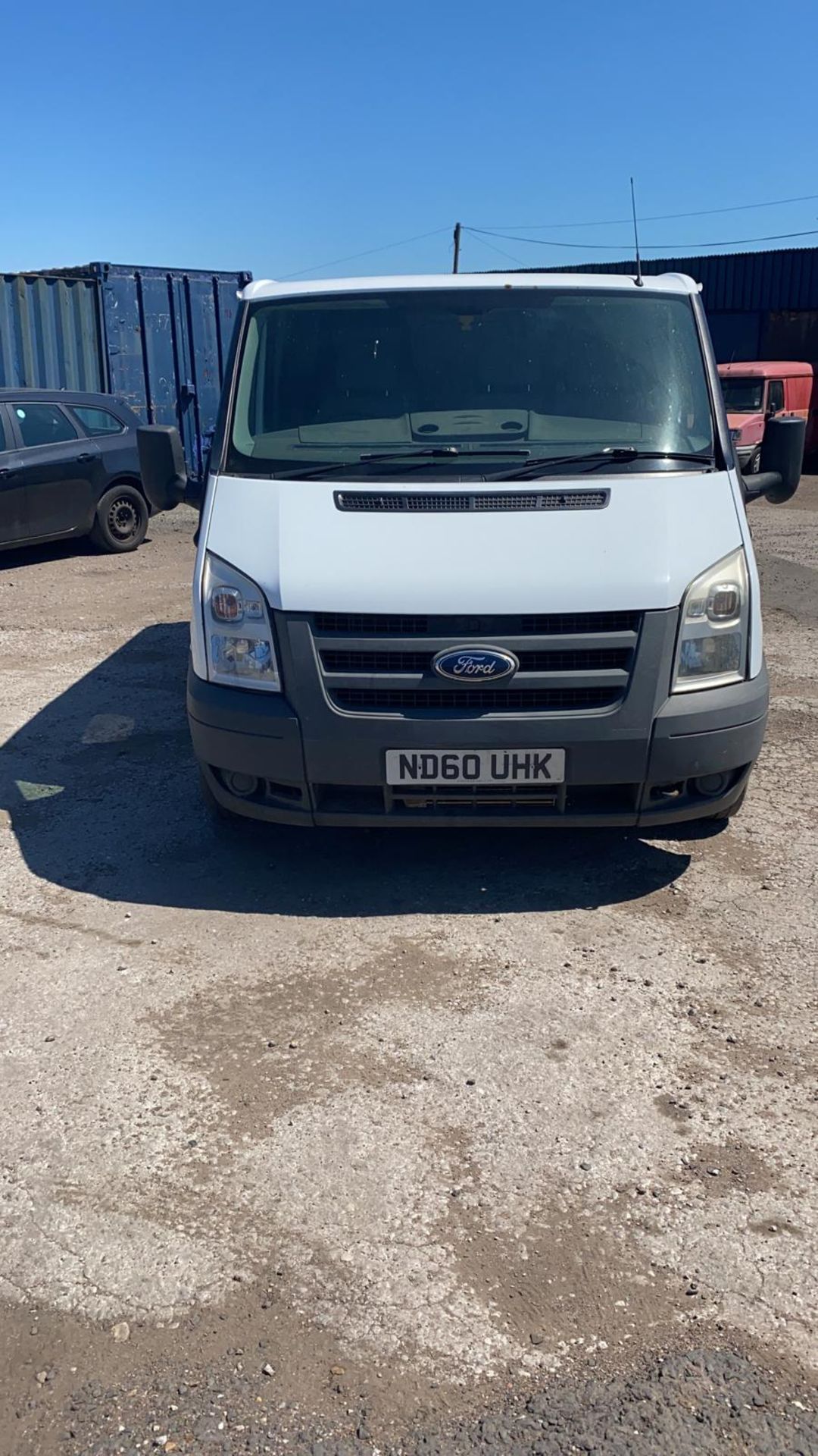 2011/60 REG FORD TRANSIT 85 T280S FWD 2.2 DIESEL PANEL VAN, SHOWING 2 FORMER KEEPERS *NO VAT* - Image 2 of 10