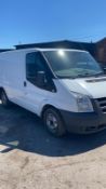 2011/60 REG FORD TRANSIT 85 T280S FWD 2.2 DIESEL PANEL VAN, SHOWING 2 FORMER KEEPERS *NO VAT*