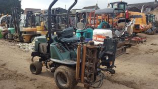 2006 HAYTER RIDE ON LAWN MOWER GREEN DIESEL, SHOWING 0 FORMER KEEPERS *PLUS VAT*