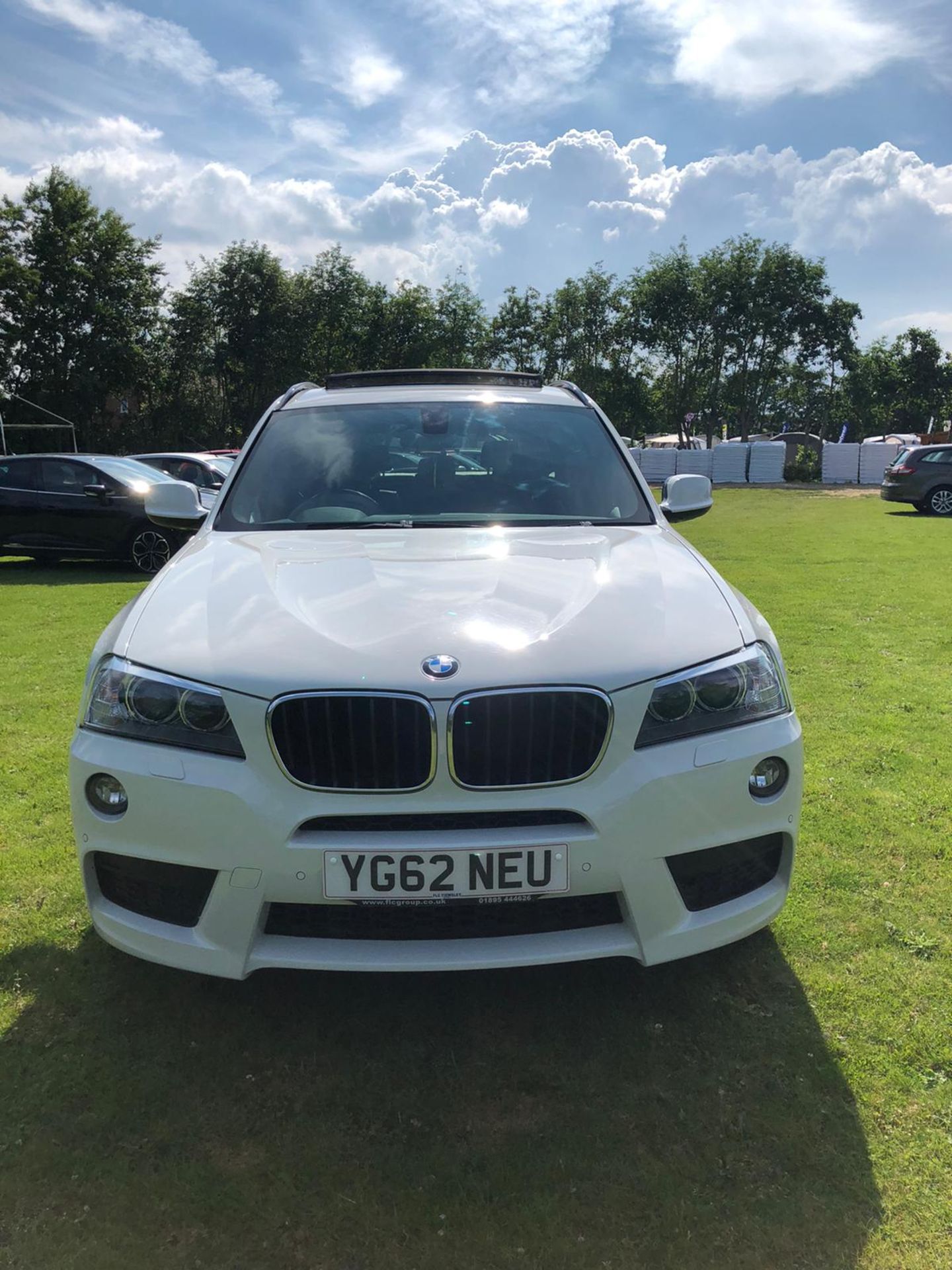 2012/62 REG BMW X3 XDRIVE 20D M SPORT 2.0 DIESEL AUTOMATIC 185 BHP, SHOWING 2 FORMER KEEPERS - Image 2 of 16