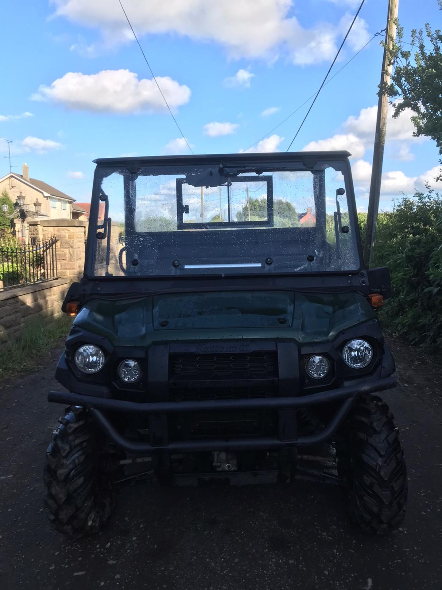 2016 KAWASAKI MULE PRO DX, ROAD REGISTERED, RUNS AND DRIVES WELL, TIPPER BODY *PLUS VAT* - Image 4 of 5