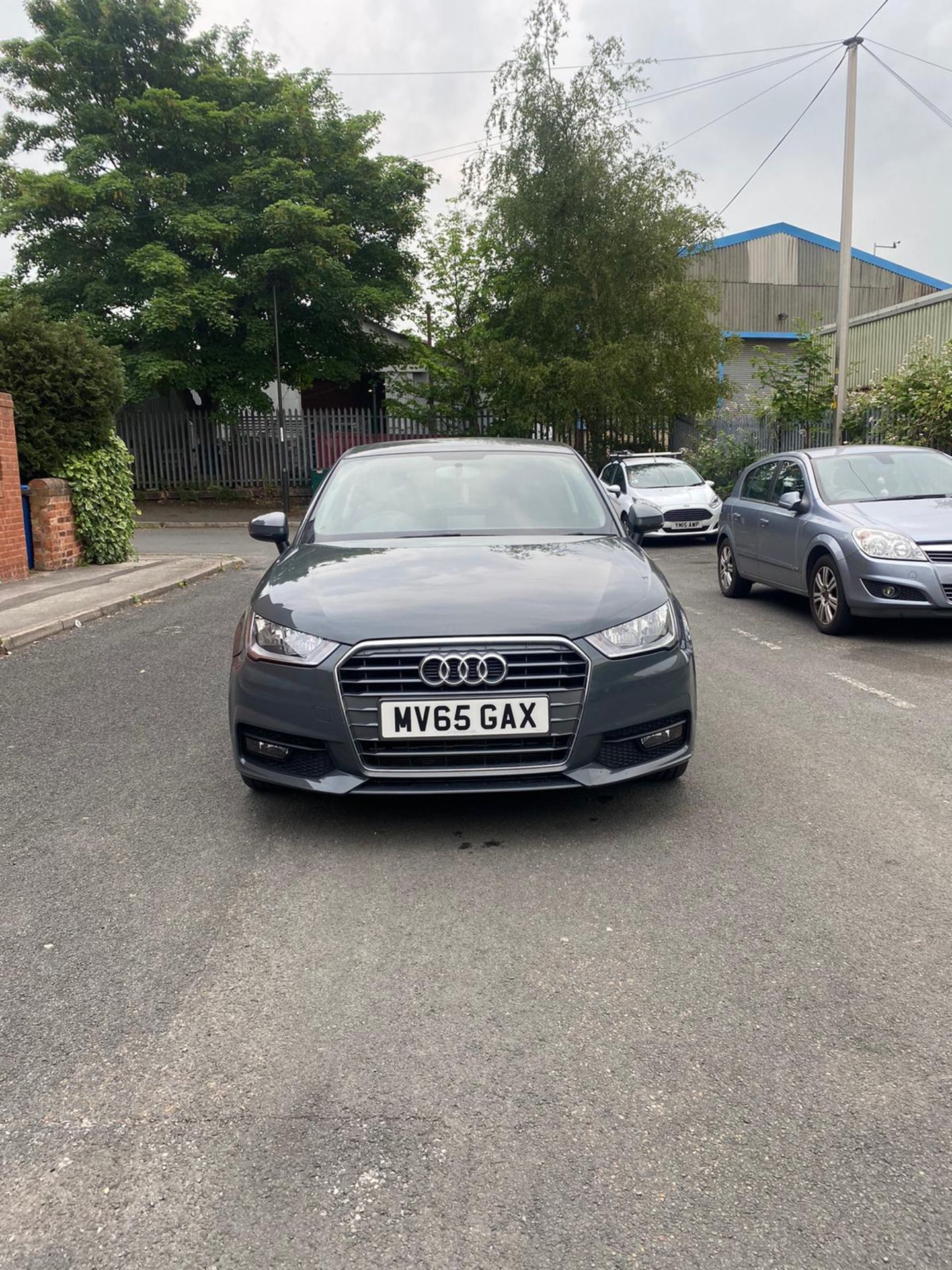 2015/65 REG AUDI A1 TFSI SPORT 1.4 PETROL GREY 3 DOOR HATCHBACK 125 BHP, SHOWING 1 FORMER KEEPER - Image 2 of 12