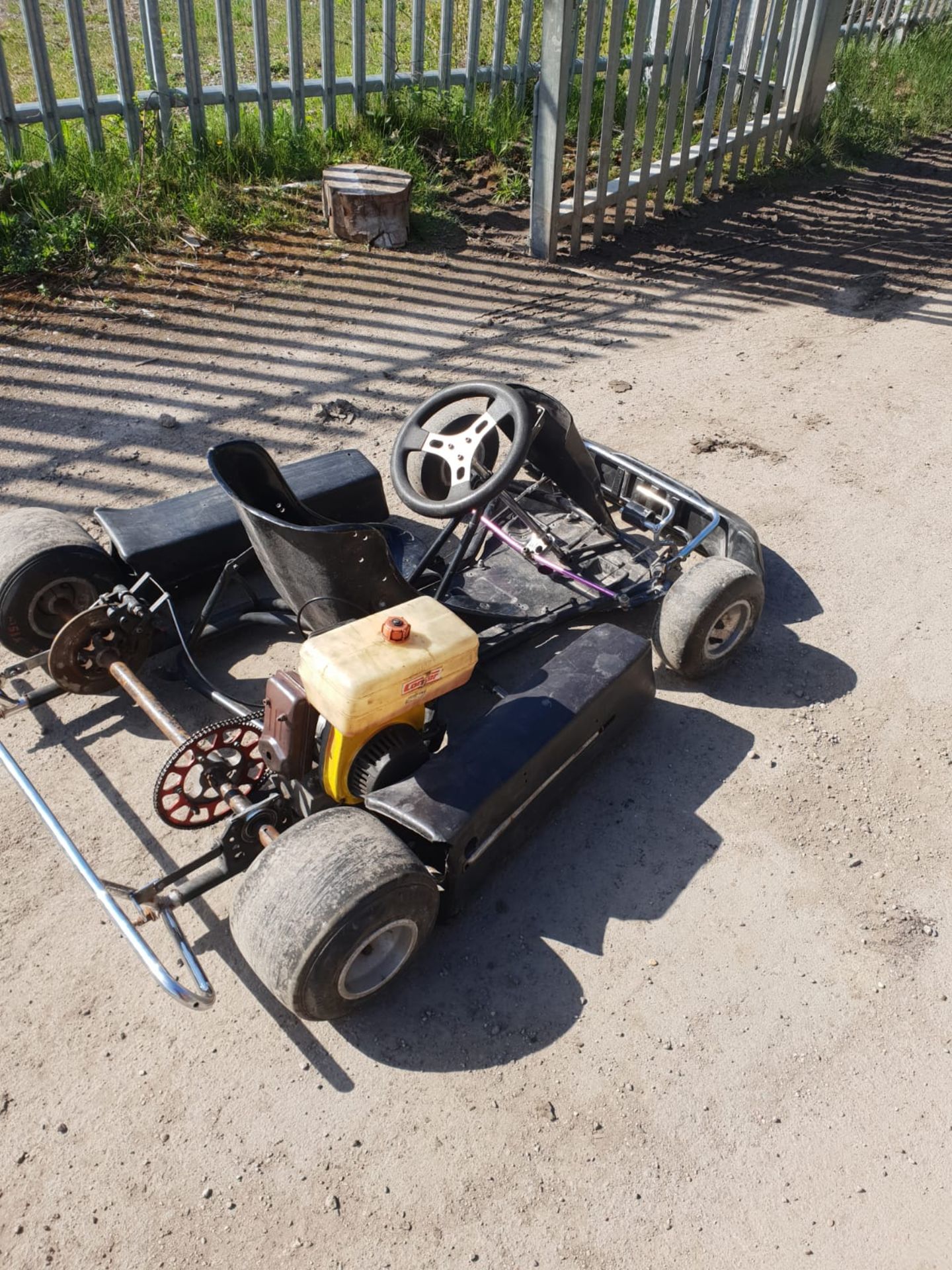 KIDS 2 STROKE GO KART 62CC FULL WORKING ORDER *NO VAT* - Image 3 of 4