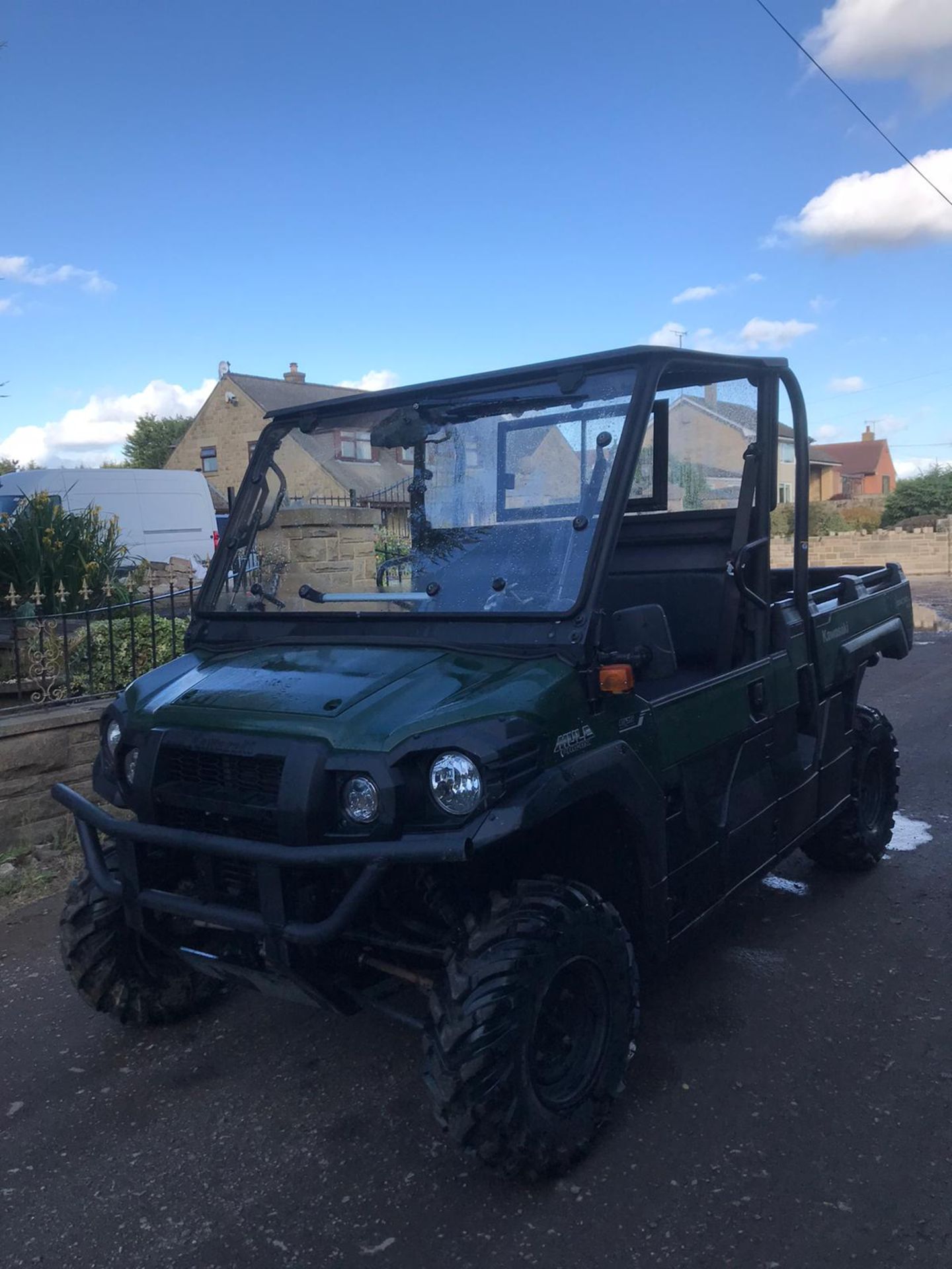 2016 KAWASAKI MULE PRO DX, ROAD REGISTERED, RUNS AND DRIVES WELL, TIPPER BODY *PLUS VAT* - Image 2 of 5