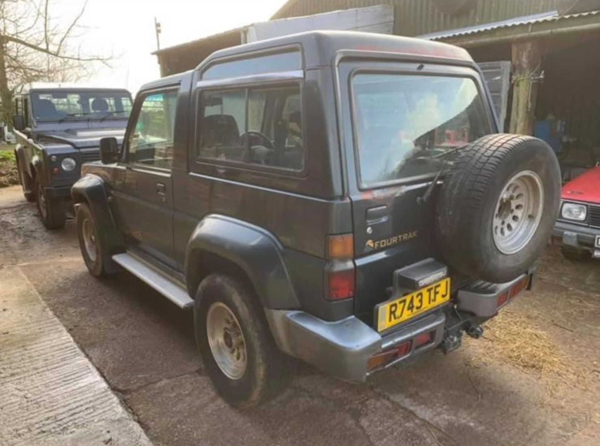 1998/R REG DAIHATSU FOURTRAK INDEPENDENT TDX 7 SEAT 2.8 DIESEL GREEN *NO VAT* - Image 2 of 4