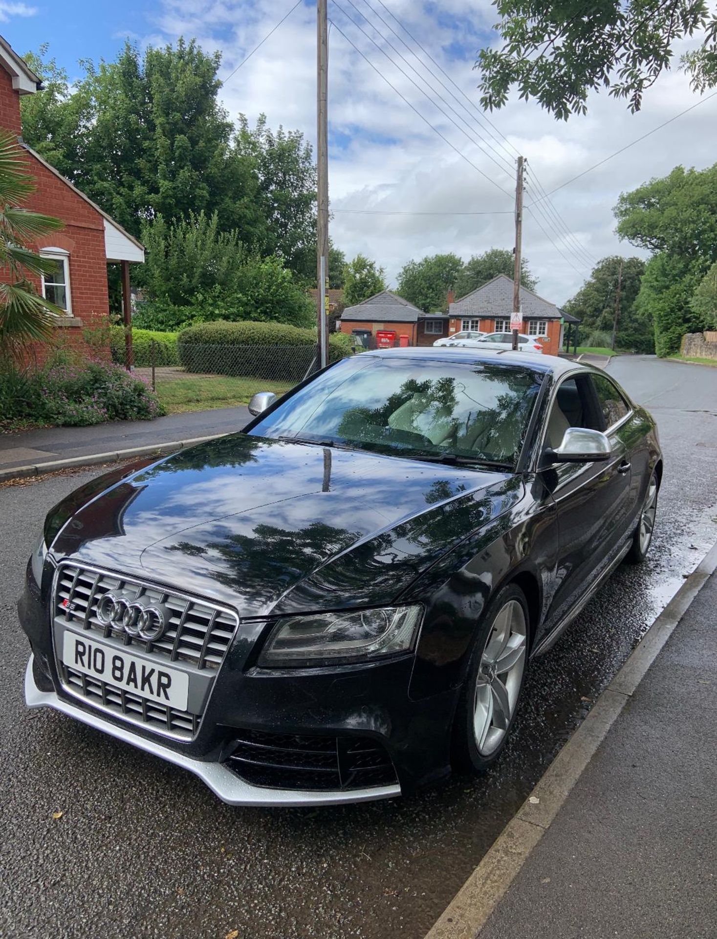 2007/07 REG AUDI S5 V8 QUATTRO 4.2L PETROL BLACK COUPE 354 BHP *NO VAT* - Image 3 of 10