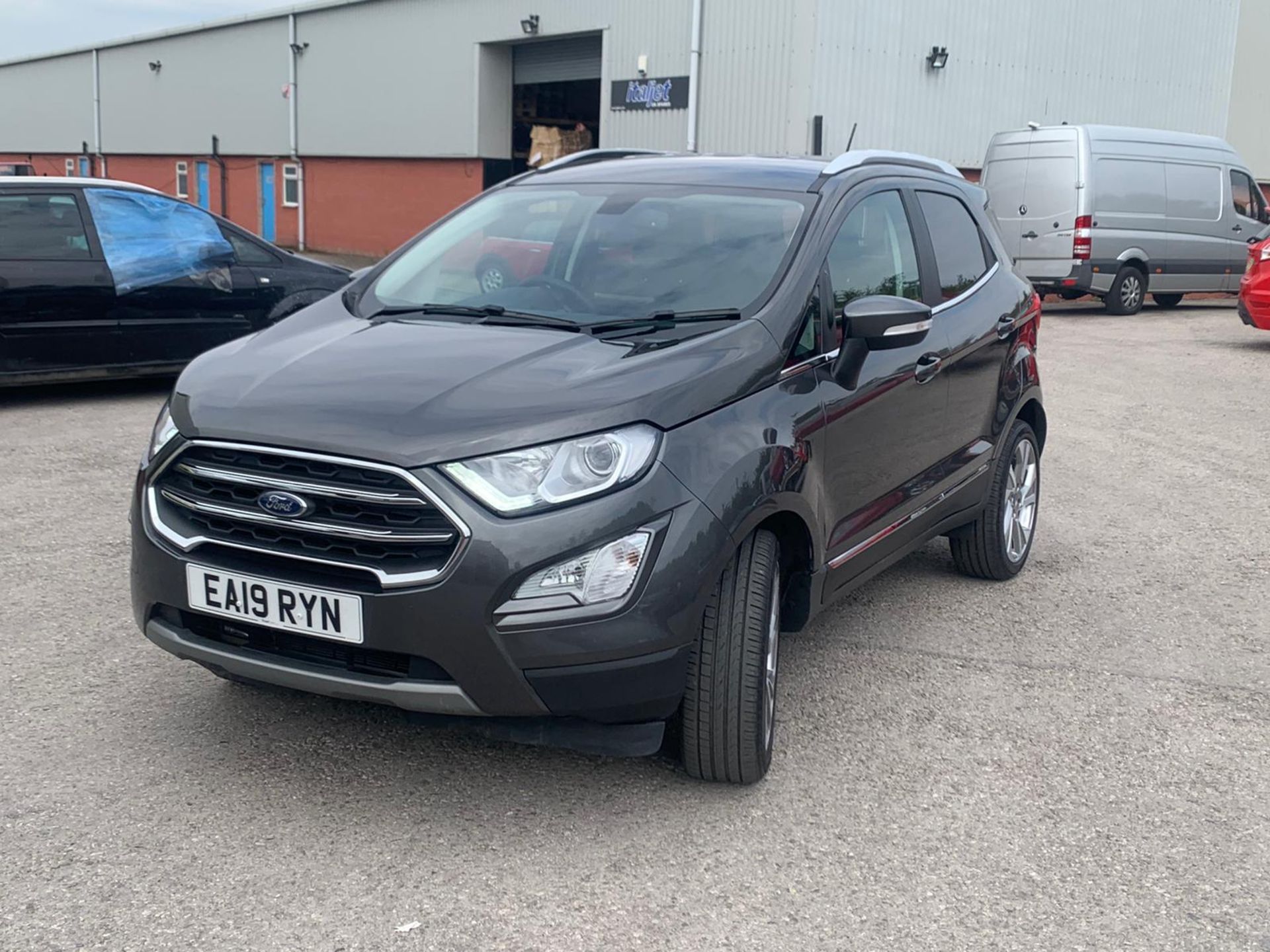 2019/19 REG FORD ECOSPORT TITANIUM 998CC PETROL 125BHP 5DR, SHOWING 0 FORMER KEEPERS *NO VAT* - Image 3 of 14