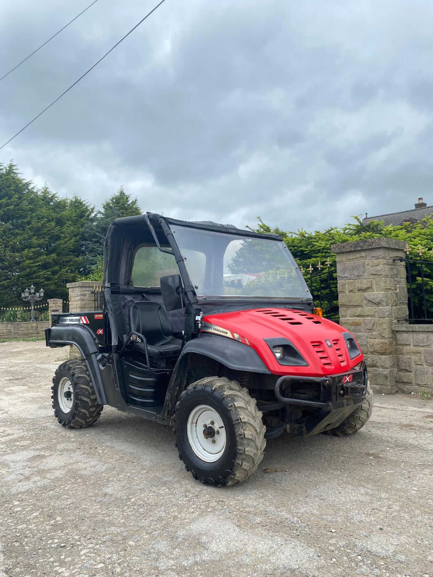 2010 MASSEY FERGUSON MF20MD 4X4 ATV UTILITY VEHICLE, RUNS AND DRIVES PLUS VAT