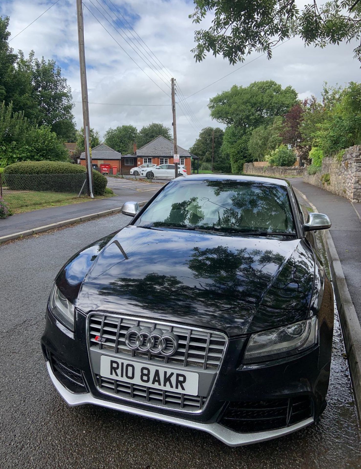 2007/07 REG AUDI S5 V8 QUATTRO 4.2L PETROL BLACK COUPE 354 BHP *NO VAT* - Image 2 of 10