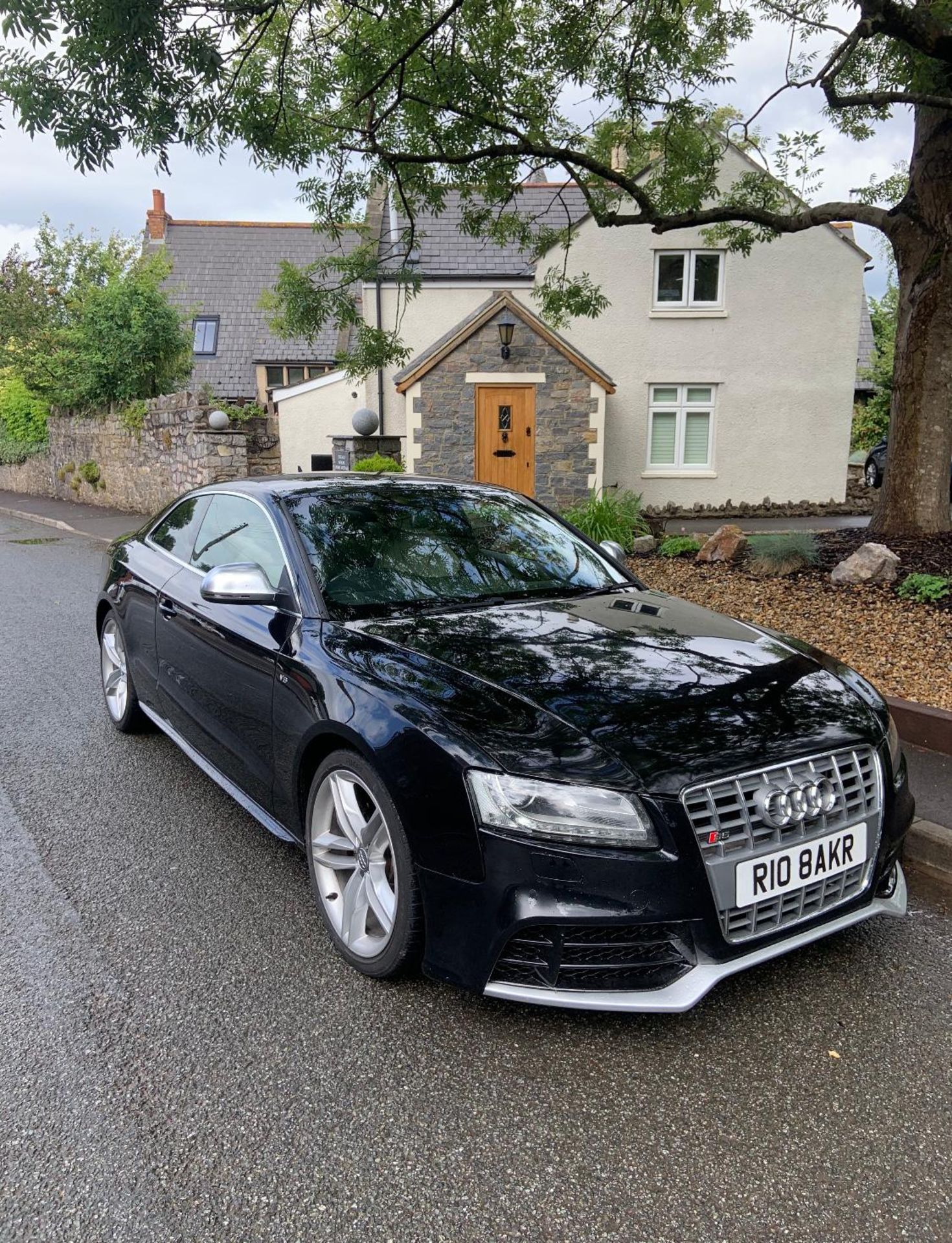 2007/07 REG AUDI S5 V8 QUATTRO 4.2L PETROL BLACK COUPE 354 BHP *NO VAT*