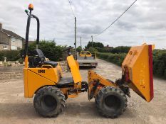 2013 THWAITES 1 TONNE STRAIGHT HI-TIP DUMPER, RUNS, DRIVES AND TIPS *PLUS VAT*