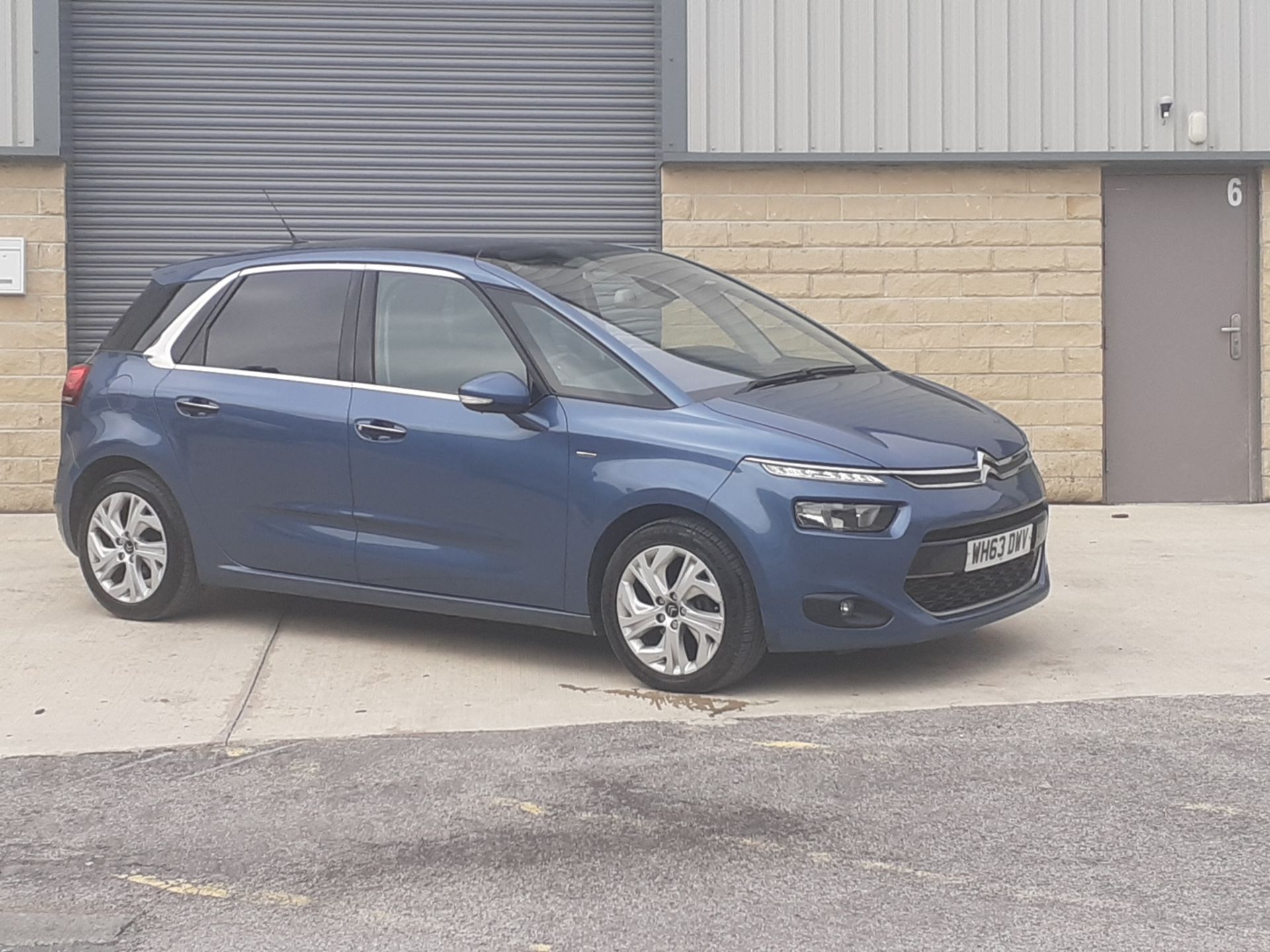 2014/63 REG CITROEN C4 PICASSO E-HDI AIRDREAM EXCLUSIVE PLUS ETG6 1.6 MPV BLUE SEMI-AUTO *NO VAT*