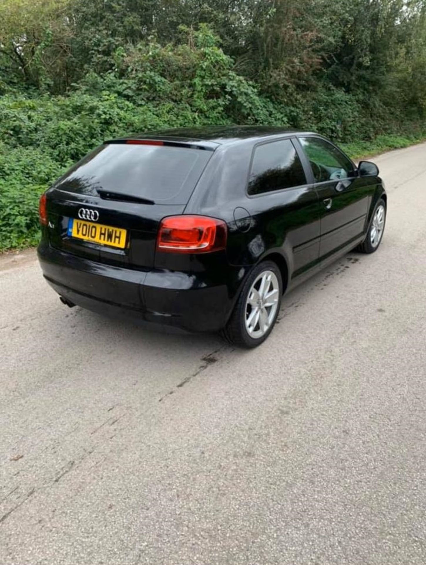 2010/10 REG AUDI A3 SPORT TFSI 1.4 PETROL BLACK 3 DOOR HATCHBACK, SHOWING 2 FORMER KEEPERS *NO VAT* - Bild 4 aus 10