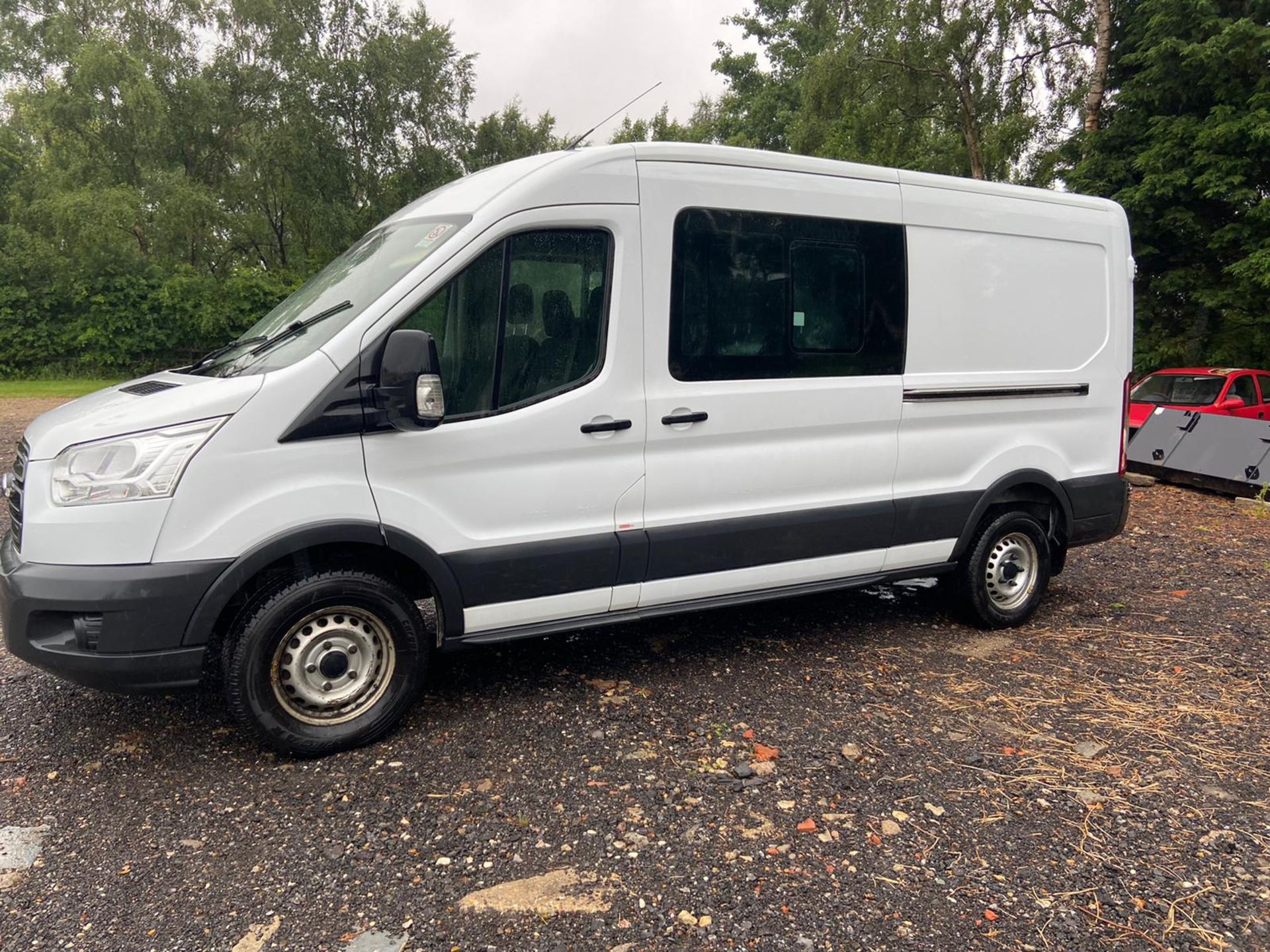 2016/16 REG FORD TRANSIT 350 ECONETIC TECH 2.2 DIESEL 7 SEATER PANEL VAN, SHOWING 0 FORMER KEEPERS - Image 4 of 11