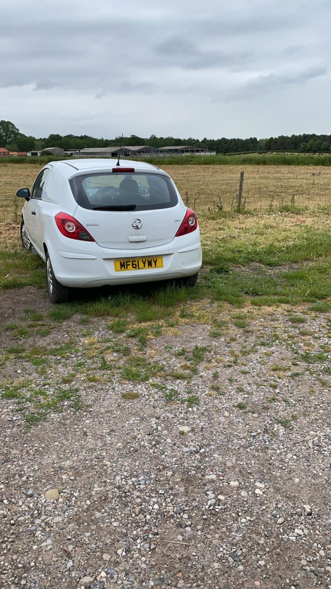 2011/61 REG VAUXHALL CORSA CDTI 1.25 DIESEL WHITE 2DR VAN, SHOWING 1 FORMER KEEPER *NO VAT* - Image 4 of 8