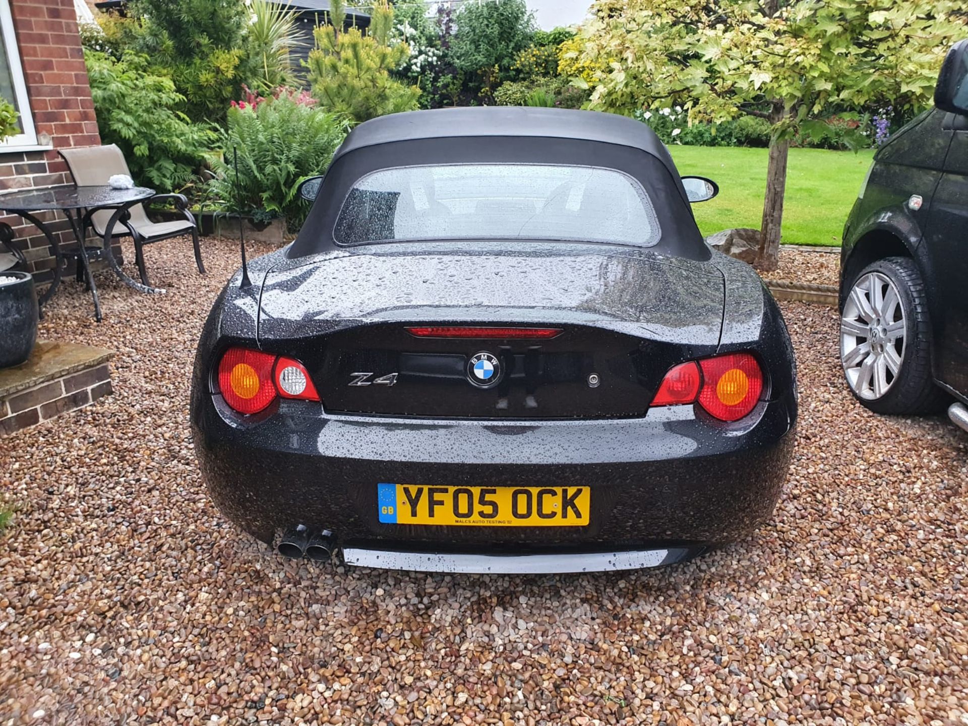 2005/05 REG BMW Z SERIES Z45 SE ROADSTER 2.2 PETROL BLACK CONVERTIBLE, SHOWING 2 FORMER KEEPERS - Image 3 of 8