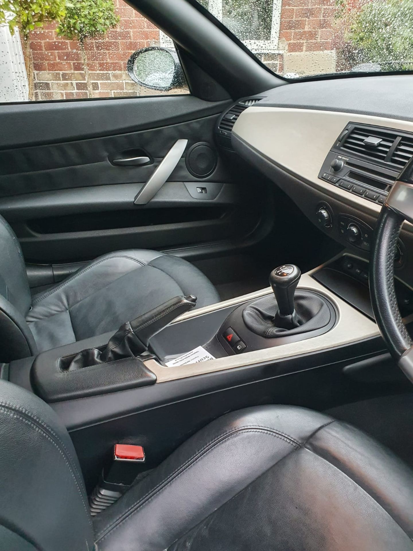 2005/05 REG BMW Z SERIES Z45 SE ROADSTER 2.2 PETROL BLACK CONVERTIBLE, SHOWING 2 FORMER KEEPERS - Image 8 of 8