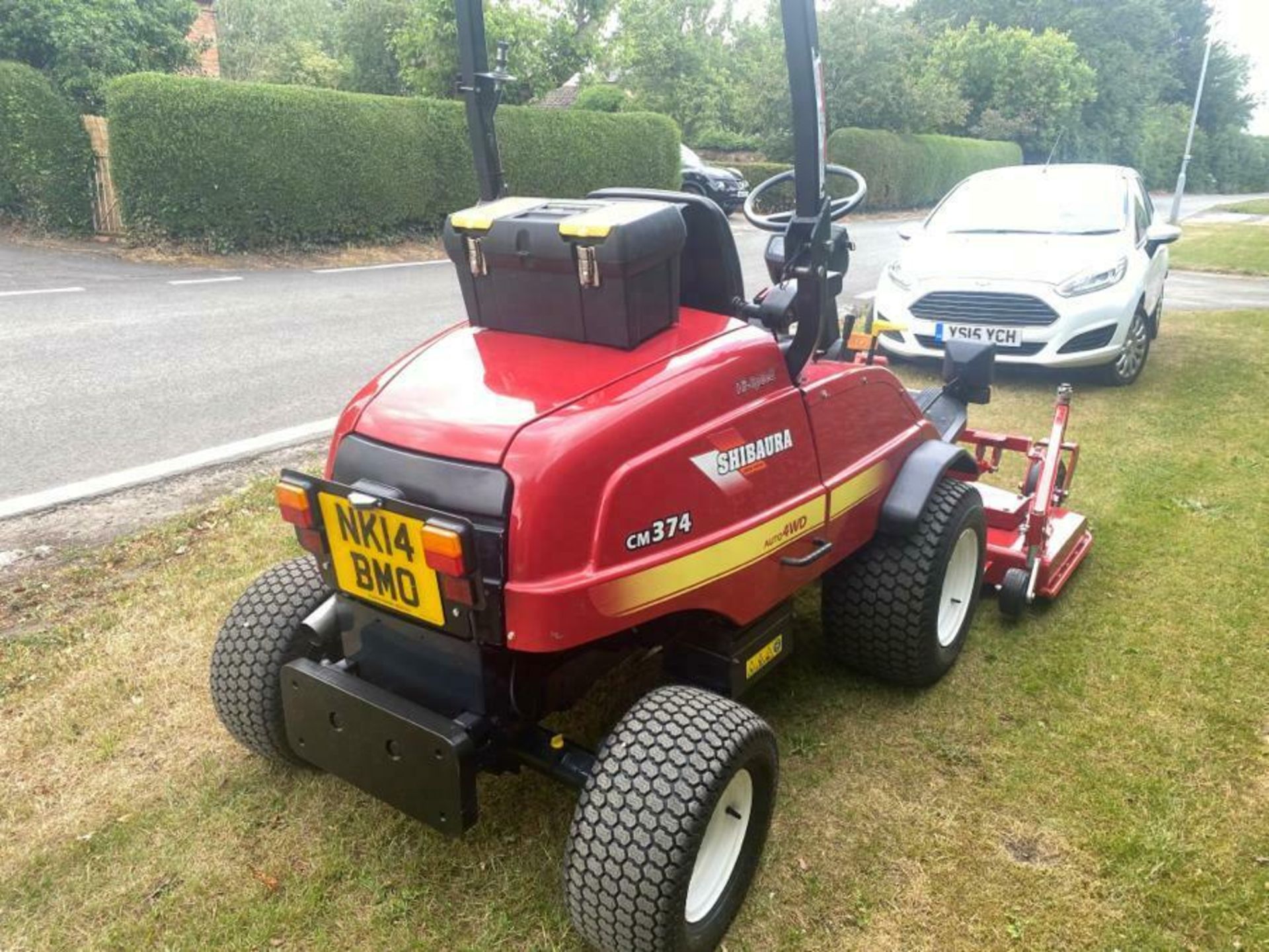 SHIBAURA CM374 UPFRONT ROTARY MOWER, 37HP, BRAND NEW 60" CUT DECK NEVER USED, DIESEL, YEAR 2014 - Image 5 of 5