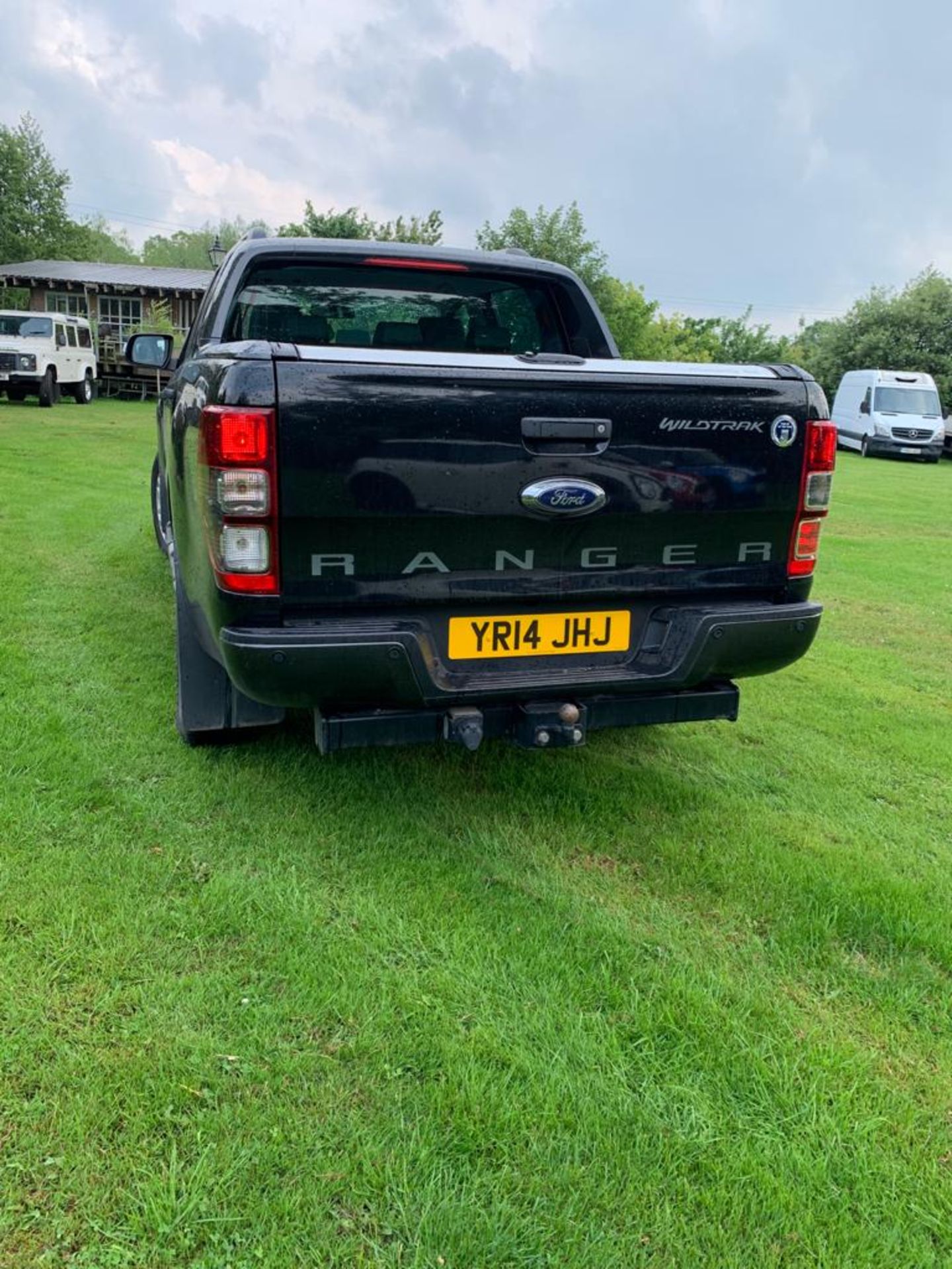 2014/14 REG FORD RANGER WILDTRAK 4X4 D/C TDCI 3.2L AUTOMATIC BLACK PICK-UP, SHOWING 2 FORMER KEEPERS - Image 6 of 12