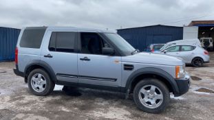 2006/06 REG LAND ROVER DISCOVERY 3 TDV6 S 2.7 DIESEL MANUAL SILVER *NO VAT*