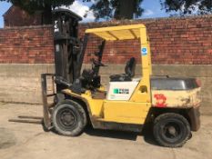 TCM FORKLIFT, MODEL FD40, 6 CYLINDER ISUZU DIESEL ENGINE DUPLEX MAST, RUNS, WORKS & LIFTS *PLUS VAT*