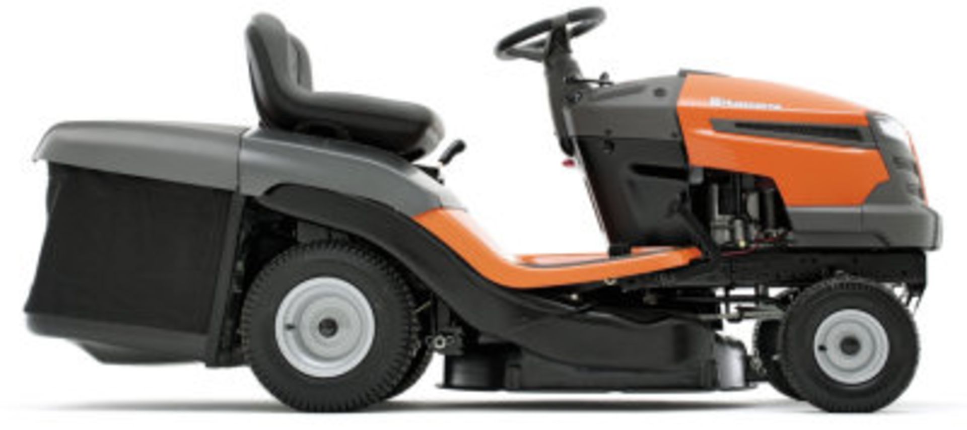 2020 BRAND NEW HUSQVARNA TC130 ROTARY RIDE ON LAWN MOWER (REAR DISCHARGE) C/W COLLECTOR *PLUS VAT* - Image 2 of 3