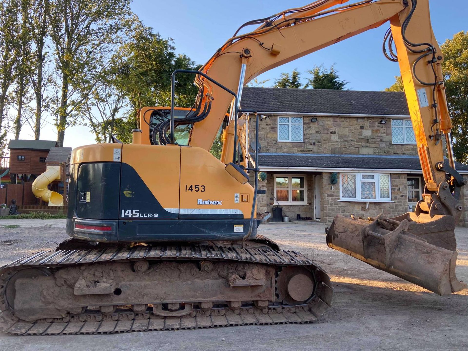 2013 HYUNDAI 145 LCR-9 STEEL TRACKED CRAWLER EXCAVATOR / DIGGER, C/W 2 X BUCKETS, RUNS, DRIVES, DIGS - Bild 4 aus 6