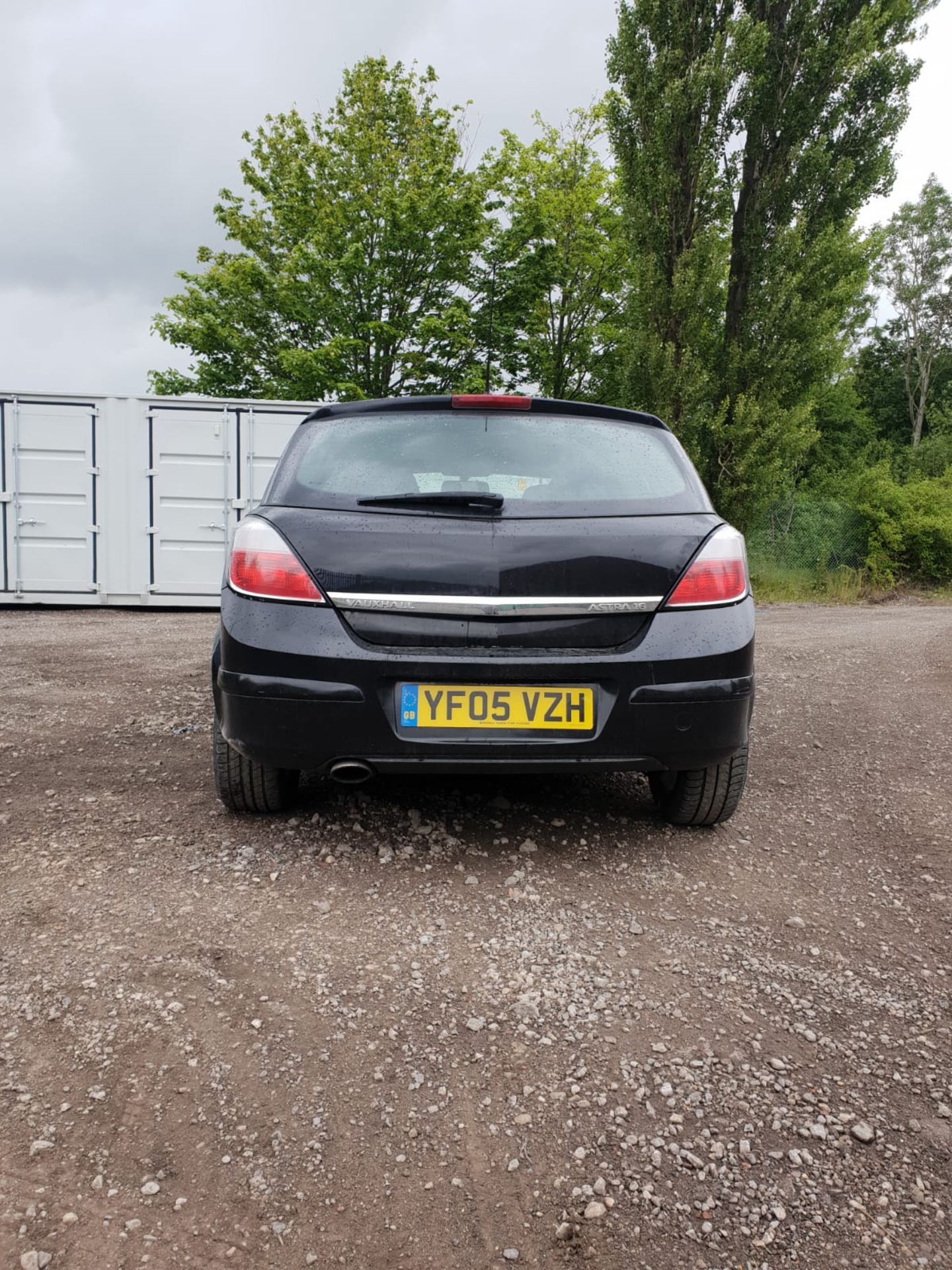 2005/05 REG VAUXHALL ASTRA SXI TWINPORT 1.6 PETROL BLACK 5 DOOR HATCHBACK *NO VAT* - Image 5 of 12