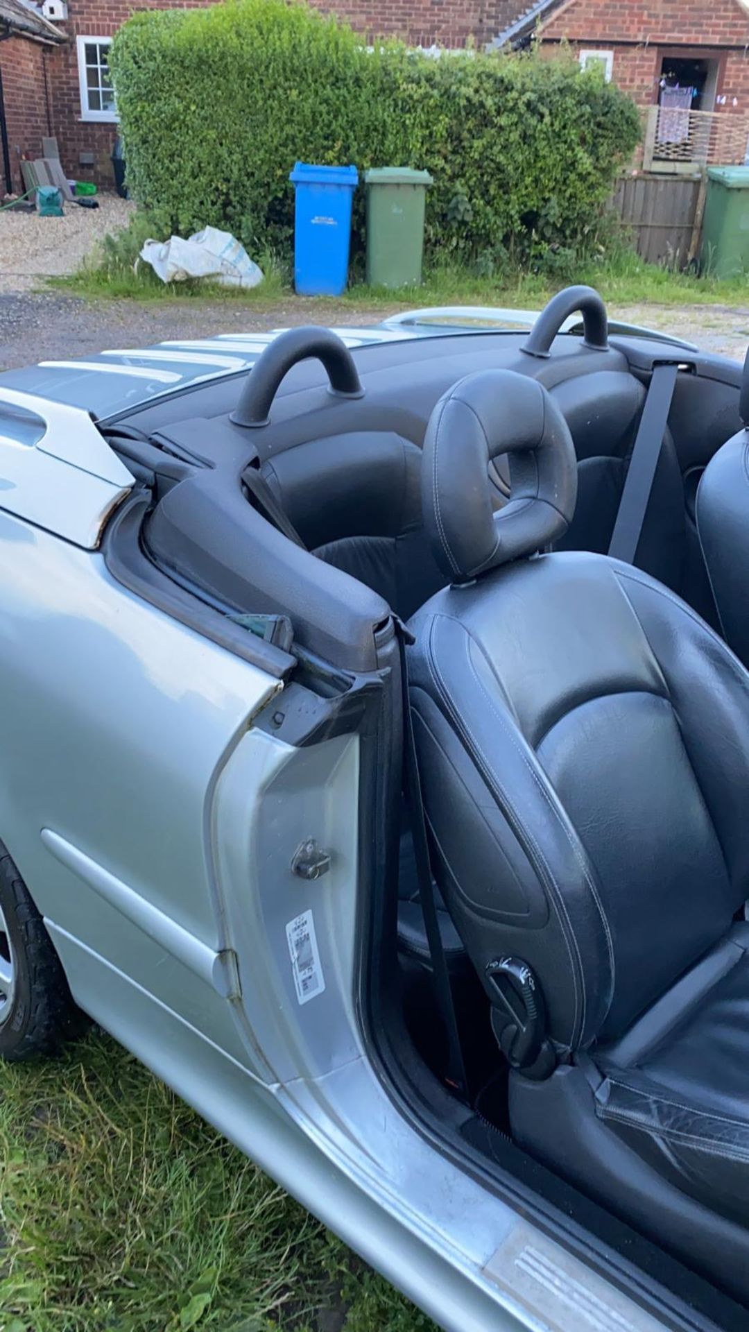 2006/55 REG PEUGEOT 206 2.0 PETROL SILVER CONVERTIBLE. SHOWING 2 FORMER KEEPERS *NO VAT* - Image 10 of 13