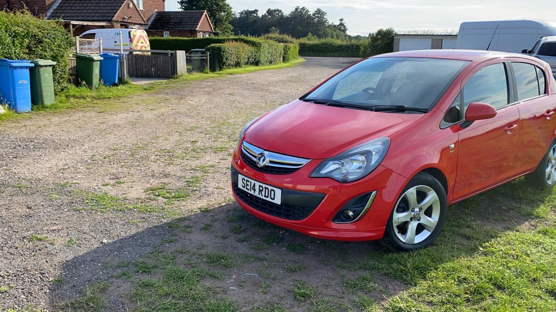 2014/14 REG VAUXHALL CORSA SXI AC ECOFLEX 1.2 PETROL RED 5DR HATCHBACK, SHOWING 2 FORMER KEEPERS - Image 3 of 12