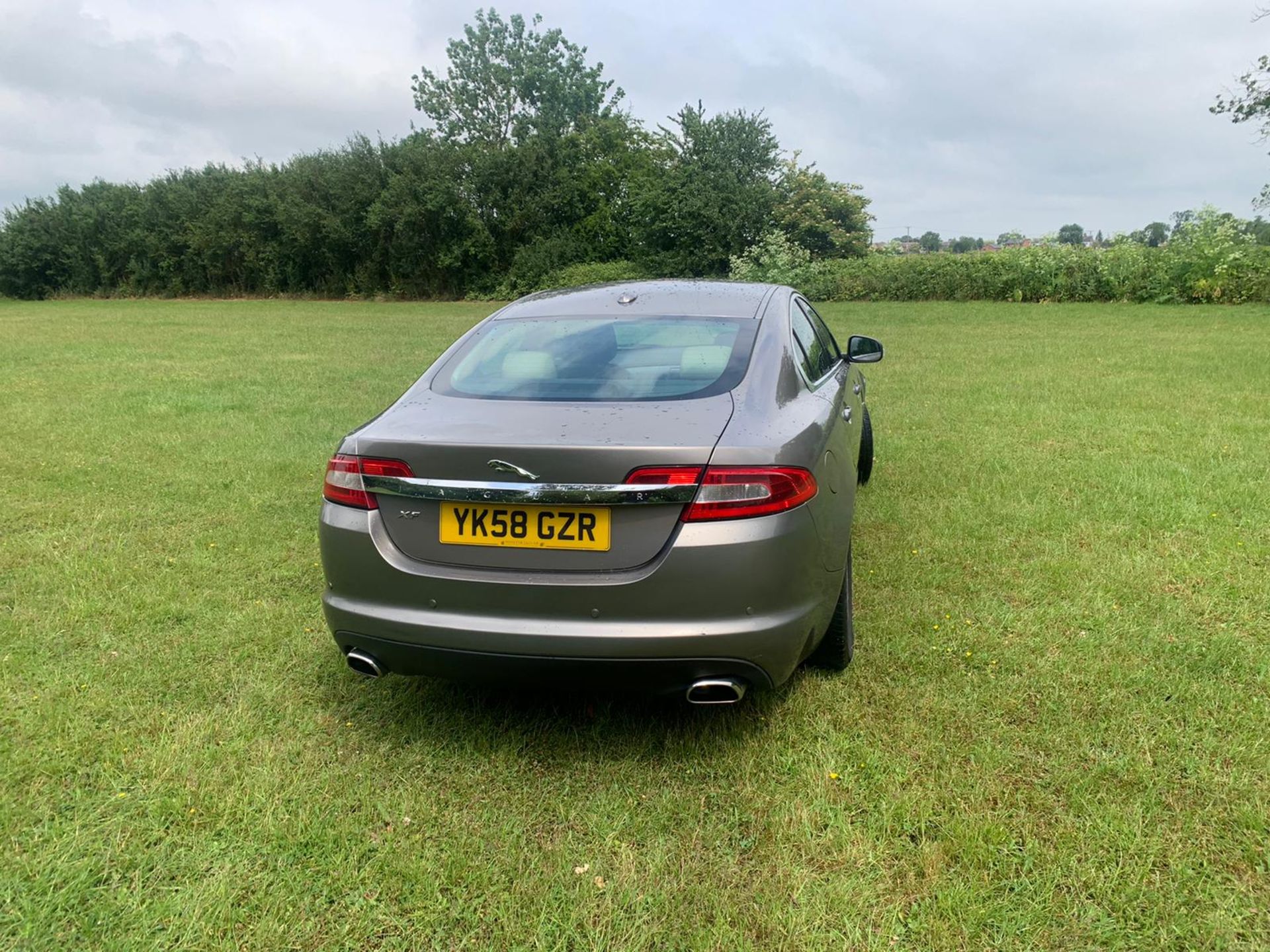 2008/58 REG JAGUAR XF V6 LUXURY 2.7 DIESEL AUTOMATIC GREY 4 DOOR SALOON *NO VAT* - Image 5 of 12