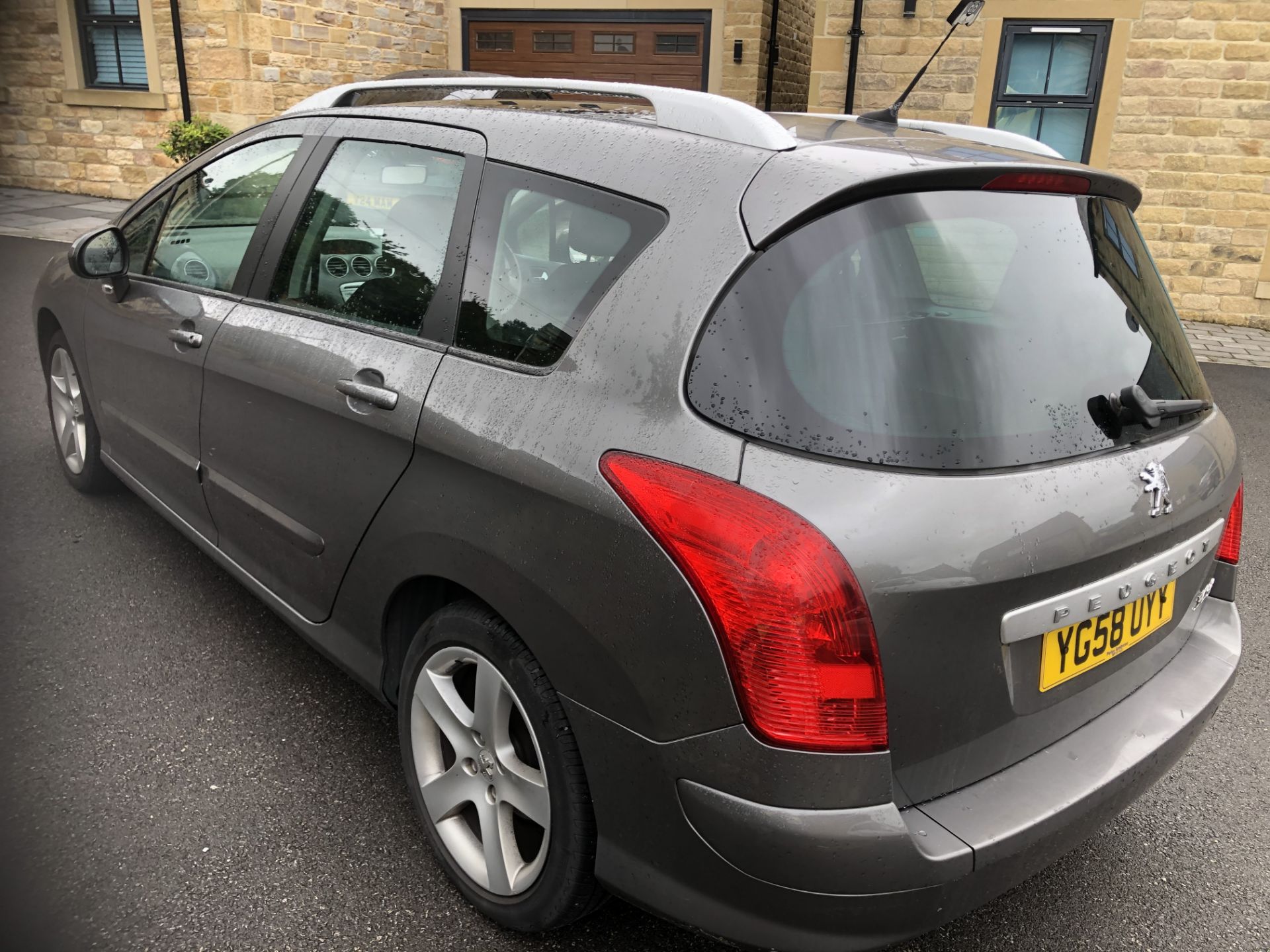 2008/58 REG PEUGEOT 308 SPORT SW HDI 110HP 1.6 DIESEL GREY ESTATE, SHOWING 2 FORMER KEEPERS *NO VAT* - Image 5 of 17