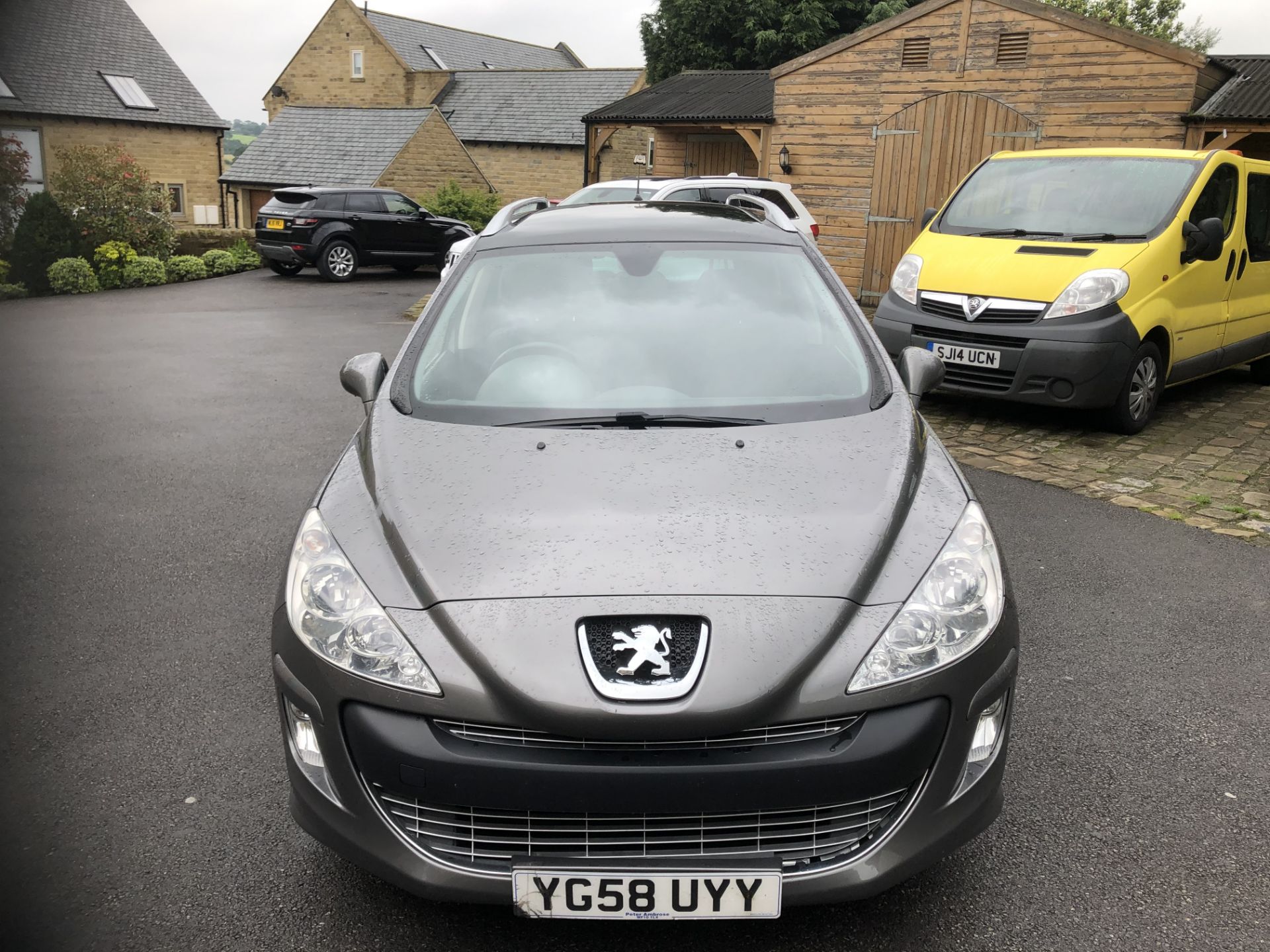 2008/58 REG PEUGEOT 308 SPORT SW HDI 110HP 1.6 DIESEL GREY ESTATE, SHOWING 2 FORMER KEEPERS *NO VAT* - Image 2 of 17