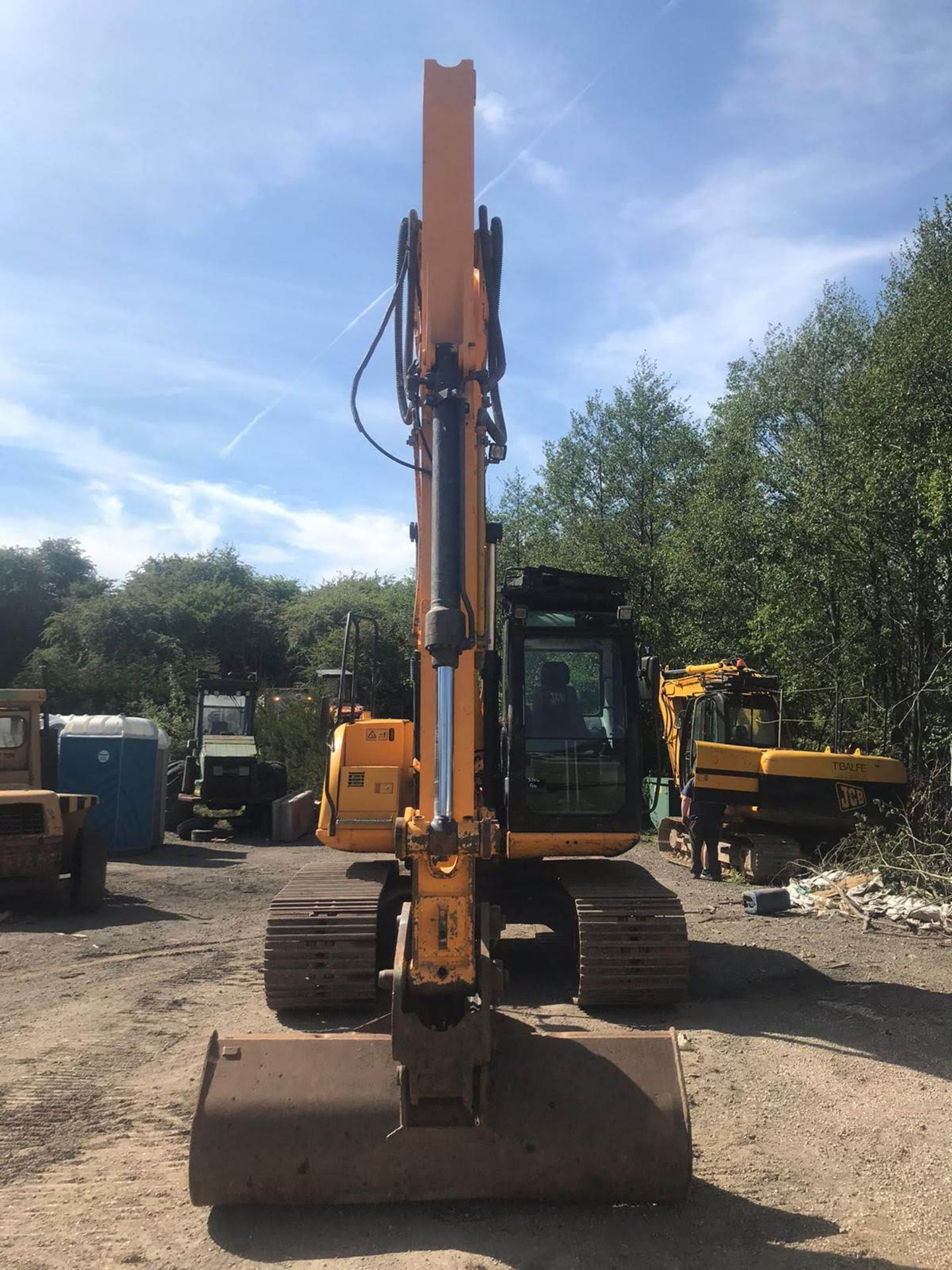 2010 JCB JS145LC STEEL TRACKED CRAWLER EXCAVATOR / DIGGER, RUNS, DRIVES AND DIGS *PLUS VAT* - Image 3 of 4