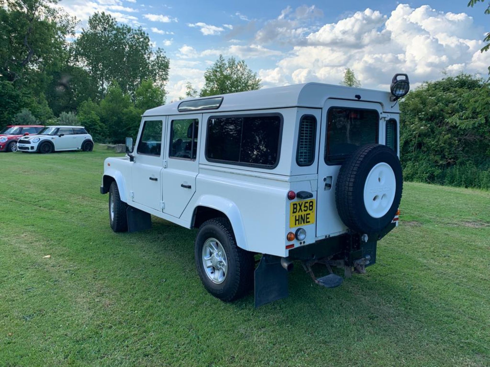 2008/58 REG LAND ROVER 110 LWB DEFENDER COUNTY STATION WAGON 2.4 DIESEL 120BHP OWNED BY BT OPENREACH - Image 9 of 29