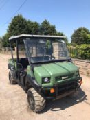 2016/66 REG KAWASAKI MULE 4010 2/4 SEATER RTV FARM BUGGY, RUNS & DRIVES, ROAD REGISTERED *PLUS VAT*