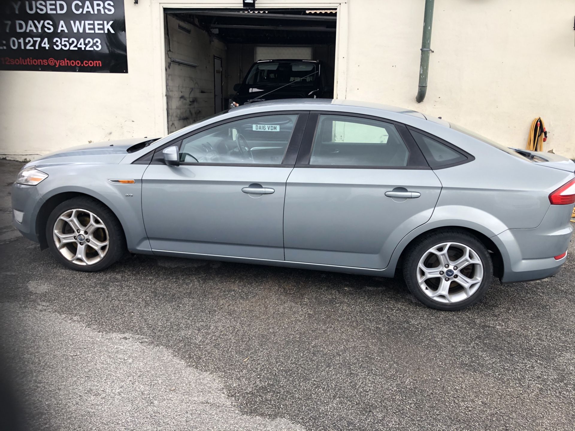 2007/57 REG FORD MONDEO ZETEC TDCI 140 2.0 DIESEL 140HP GREY 5DR HATCHBACK, SHOWING 2 FORMER KEEPERS - Image 4 of 12